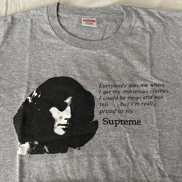 Supreme gray mean tee - Picture 5 of 5
